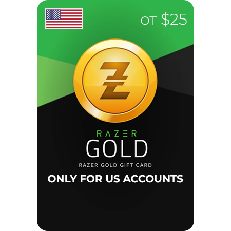 Пополнение Razer Gold США