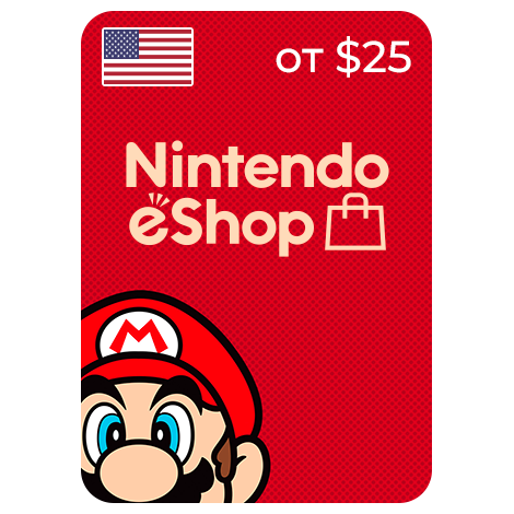 Пополнение Nintendo eShop США