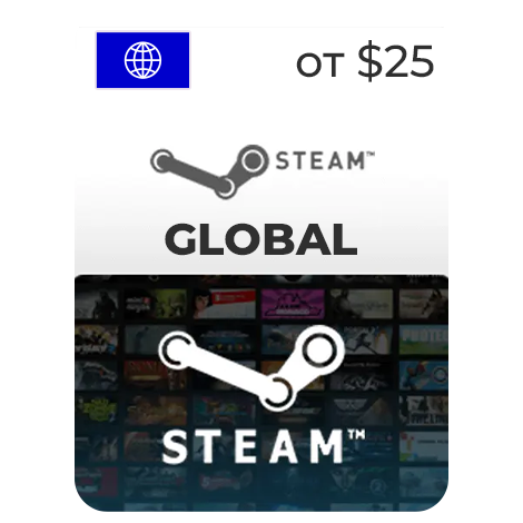 Пополнение Steam Wallet Global