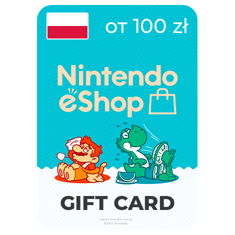 Пополнение Nintendo eShop Польша